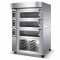 Golden Chef factory sell luxury 1 deck 1 tray small bakery ovens europe style 380V electric pizza small baking oven